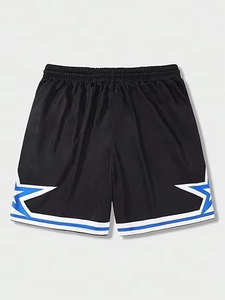 Pantalones Cortos Deportivos para Hombre, Personalizables, de Secado Rápido, Cintura Elástica, para Baloncesto, Entrenamiento, 100% Poliéster - Product Image 2