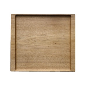 Elegante Bandeja de Madera para Servir |   Bandeja de Madera Maciza para Alimentos, para Hoteles, Cafeterías y Restaurantes, Decoración del Hogar, Utensilios de Cocina - Product Image 4