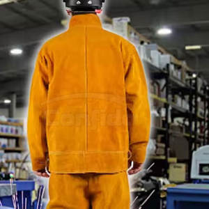 Combinaison de soudage robuste, résistante aux hautes températures, en tissu respirant, vêtements de travail industriels - Product Image 6