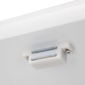 Mobiletto bagno bianco a doppia anta con ripiani per WC - Product Image 4