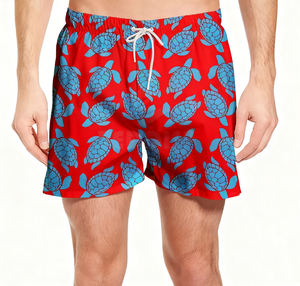 Breathable Relaxed Fit <b>Elastic</b> Waist Shorts soft touch fabric perfect for modern casual summer outfits - Product Image 4