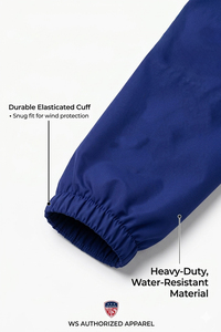 Wilcare Coach Hooded <b>Half</b>-<b>Zip</b> Canvas Windbreaker <b>Jacket</b> Lightweight Waterproof Eco-Friendly OEM Service Unisex Winter Training - Product Image 5