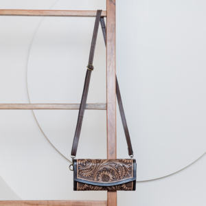 Nueva cartera plegable occidental multifuncional de uso diario a la moda, tarjetero turquesa de cuero genuino mecanizado a mano, Ases - Product Image 4