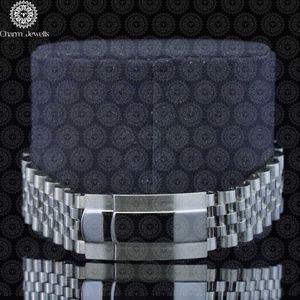 Montre de Luxe Charm pour Homme en Acier Inoxydable, Cadran 40mm, Mouvement Mécanique Analogique, Verre Saphir, Bracelet 20mm de Largeur, 10 ATM - Product Image 6