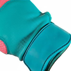 Gants de frappe personnalisés en cuir Cabretta motif goutte de crème pour équipes, vente en gros, équipement de softball pour adultes, fermeture auto-agrippante - Product Image 3
