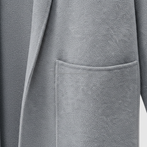 Women's <b>Long</b> Overcoat Grey <b>Waterproof</b> Quick Dry Custom OEM Wholesale - Product Image 4