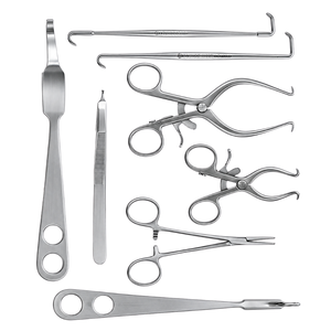 Kit d'instruments orthopédiques de qualité supérieure pour le genou, instruments chirurgicaux en acier inoxydable, rétracteurs pour chirurgie du genou, kit médical réutilisable - Product Image 4
