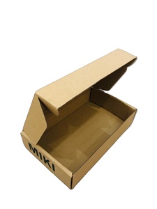 Emballage de luxe écologique personnalisé à 3 couches en carton ondulé auto-érecteur en matériaux recyclés pour chaussures, chaussettes et fourrures, modèle Vietnam 26 - Product Image 2
