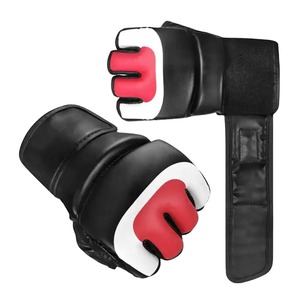 Guantes de MMA de cuero, guantes de sparring con precios razonables, guantes de artes marciales con logotipo personalizado en colores personalizados. - Product Image 6
