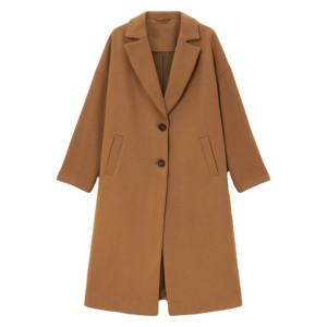 Abrigos Largos de Invierno para Mujer, Abrigo de Lana, Manga Larga, Abrigos de Lana Personalizados - Product Image 1