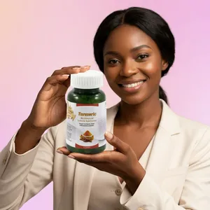 Cápsulas de Cúrcuma para el Cuidado de la Piel en Adultos, Suplemento de Apoyo Inmunitario, Certificado ISO, 100% Natural a Base de Hierbas, 500 mg, No Apto para Recién Nacidos, No Apto para Bengala Occidental - Product Image 4