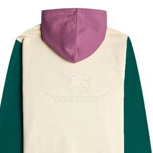 Sudadera con Capucha de Bloques de Color de la Mejor Calidad en Oferta, Ajuste Cómodo con Diseño Atrevido para Uso Diario - Product Image 5