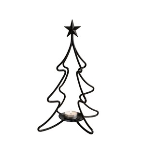 Nordic Style Matte Black Metal <b>Deer</b> Candle Holder Set Of 2 Reindeer Candlestick Stand Modern Living Room Home Decoration Gifting - Product Image 4