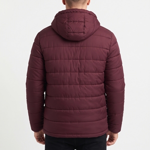 Doudoune matelassée ultime pour homme, écologique, imperméable, résistante au froid, avec capuche de protection et fermeture éclair éclatante - Product Image 6