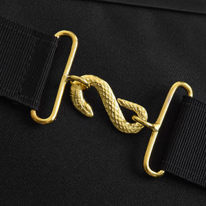 14th Degree Scottish Rite Aprons Blue and White Machine Embroidery Premium Quality Custom Cheap Price Masonic Aprons - Product Image 5