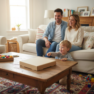 Eco Friendly Custom Printing Personalized <b>Pizza</b> <b>Box</b> for Takeaway Food Packaging and Restaurant Delivery <b>Box</b> - Product Image 5