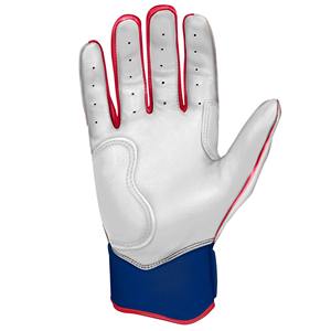 Gants de frappeur de baseball en cuir à manchette courte pour première base, design Pro Fit, pour gaucher, unisexe, pour un contrôle maximal de la batte LBBSC-0023 - Product Image 2