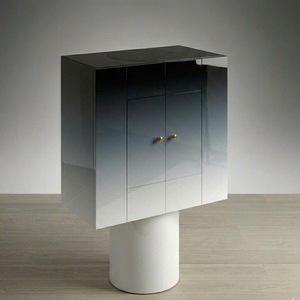 Argmac Ellora Modern Luxury Wood <b>Bar</b> Cabinet Panel Design Custom PU Paint Finish Compartments Customizable Eco-Friendly Durable - Product Image 4