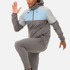 ชุดวอร์มกันลมสำหรับผู้ชาย ชุดกีฬากลางแจ้งผ้าไนลอนแบบมีซิปสำหรับผู้ใหญ่ - Product Image 2