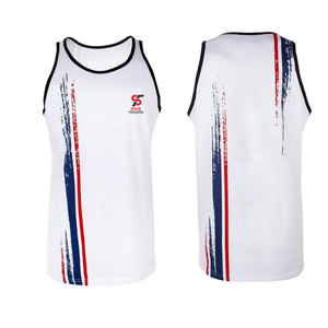 Débardeurs de sport pour hommes Solid Trader Professional Athlete Choice, en fibre extensible, maintien de la forme, haute performance - Product Image 1