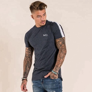 Camiseta Extra Grande para Hombre, Hombros Caídos, 100% Algodón Antiarrugas, Cuello Redondo, Corte Cuadrado, Mejor Precio - Product Image 1