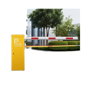 Barrera de Seguridad de Alta Resistencia para Tráfico Intenso, Fabricada en Acero, para Carreteras, Hoteles, Estacionamientos, Sistema de Barrera de Tráfico Automática con Poste Recto - Product Image 1