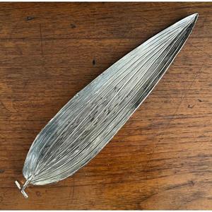 Plateau en métal au design moderne, plat de service pour bonbons, plateau décoratif en aluminium style épée, accessoires de décoration de table - Product Image 6