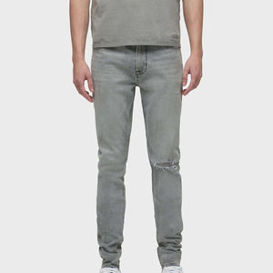 กางเกงยีนส์เดนิมผู้ชายคุณภาพสูง แฟชั่นทันสมัย รับทำโลโก้ ระบายอากาศได้ดี ขายส่งพร้อมบริการปรับแต่ง - Product Image 4