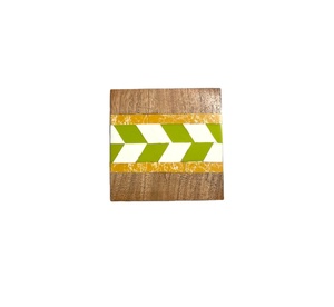 Sous-verres en bois et résine de dernière génération pour la décoration de table de bureau, couleur et forme personnalisées, sous-verres faits à la main, tapis et coussinets - Product Image 1