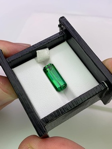 Turmalina Verde, Gema Natural Facetada, Piedra de Cristal Suelta para la Fabricación de Joyas, Suministro al por Mayor - Product Image 2