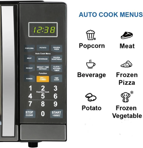 เตาอบไมโครเวฟในตัวพร้อมเตาย่างสเตนเลสสตีล 1100 วัตต์ - Product Image 4