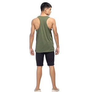Débardeur de haute qualité personnalisé en gros pour hommes 100% coton débardeur en tissu respirant de musculation parfait pour l'entraînement - Product Image 2