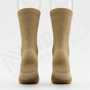 Crew <b>Socks</b> Solid Color Breathable Knitted Spandex Polyester Men Women Daily Casual Summer Wear - Product Image 2