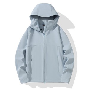 Chaqueta Softshell con Capucha y Logotipo Frontal en Lona, Protección Invernal, Fabricada en Pakistán, Secado Rápido para Hombre, FITNESS CONCEPTS OEM/ODM - Product Image 5