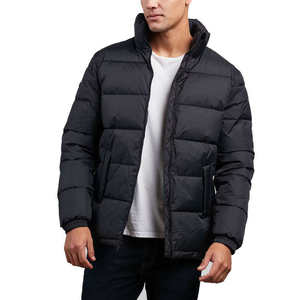 Custom Men Winter Puffer Jacket Warm <b>Bubble</b> <b>Coat</b> Windproof Padded Quilted Jacket Thick Outdoor Men's Fashion Casual Outerwear - Product Image 1
