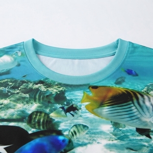 เสื้อตกปลาโพลีเอสเตอร์ 100% จากโรงงานผู้ผลิต ป้องกันรังสียูวี UPF 50+ ไซส์ใหญ่ น้ำหนักเบา แห้งเร็ว ระบายอากาศได้ดี - Product Image 5