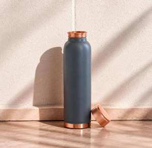 Botella de Agua de Cobre Puro Ecológica, Duradera y de Gran Capacidad para Uso en la Oficina - Diseño Moderno y Lujoso - Product Image 5