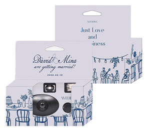 Cámara Desechable Personalizada LOMOPIE de 35 mm de un Solo Uso, Película Plástica, Enfoque Fijo con Flash, Batería AA, Artículos para Bodas - Product Image 2