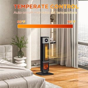 Caminetto Elettrico Moderno con Riscaldamento, LED e Telecomando, USB, Struttura in Acciaio/Vetro per Uso Domestico, Alberghiero e Camper, Disponibile per AU e US - Product Image 5