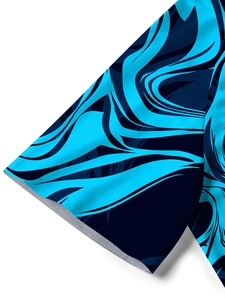 Camiseta de Ciclismo Sublimada para Hombre, Manga Corta, Secado Rápido, Cuello Camisero, Poliéster, Deportiva, para Todas las Temporadas, Corte Regular - Product Image 6