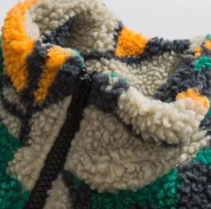 Custom Design Stand Collar Denim Waterproof Winter <b>Jacket</b> <b>for</b> <b>Men</b> Winter Sherpa Fleece Lining <b>Fur</b> Breathable Front 100% Cotton - Product Image 6