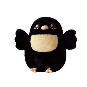 Jouets en peluche mignons en forme d'animaux, jouets d'oiseaux de dessin animé en coton PP, décoration de la maison, cadeaux pour enfants - Product Image 1