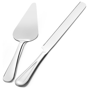 Luxury <b>Cake</b> <b>Server</b> Set Elegant Stainless Steel <b>Cake</b> Knife for Wedding Reception and Celebration Events - Product Image 4