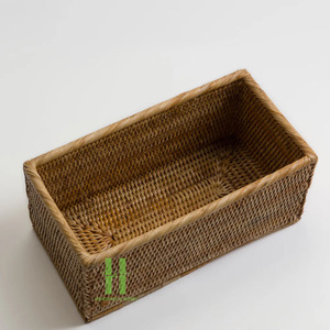 Best Seller Handmade Rattan <b>Wicker</b> Modern Design Storage Basket For Laundry Bedroom Storage Boxes & <b>Bins</b> OEM Rattan 2026 - Product Image 1