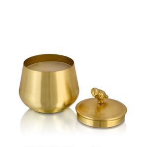 ที่ใส่เทียนทองแดงแบบกำหนดเองหรือเทียนหอมเปล่าสำหรับทำเทียนพร้อมผิวสัมผัสแบบขัดเงาและโลโก้แบบกำหนดเองในราคาประหยัด - Product Image 5