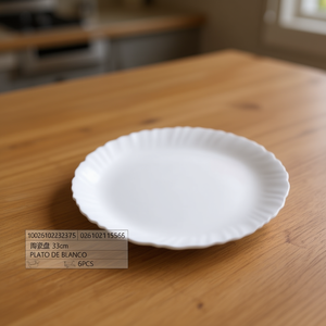 Assiette en céramique de 33 cm Blanco PLATO DE Dishes & Plates Catégorie de produits - Product Image 2
