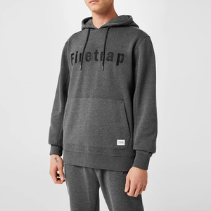 Prix usine pull à capuche pour hommes lourds 500 GSM conception de Logo personnalisé impression gonflée surdimensionnée pour la saison d'hiver - Product Image 1