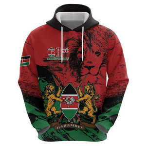 Sudadera con Capucha de Alto Rendimiento para Invierno, Personalizada al por Mayor, con Estampado Completo, Diseño del Día de la Independencia de Kenia, Cuello Redondo - Product Image 6