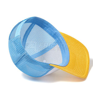 Casquette de camionneur personnalisable avec logo, 100% coton, légère, dos en maille, ajustement réglable, pour les voyages, l'extérieur, style décontracté unisexe - Product Image 5