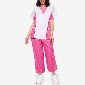 Conjunto de Uniformes Médicos al por Mayor para Hombres y Mujeres, Batas Quirúrgicas Negras Ligeras para Doctores y Enfermeras - Product Image 5